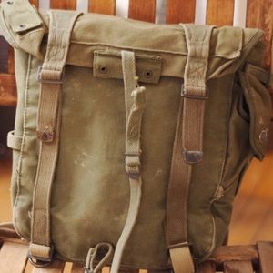 Genuine Vintage U.S. Army Combat Backpack-1950